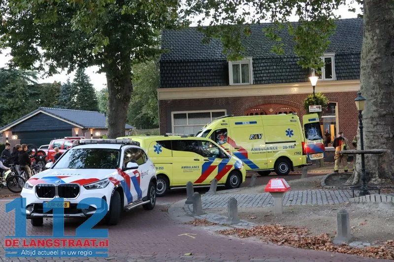 Traumahelikopter ingezet voor medisch noodgeval bij jong kindje in Loon op Zand 112 De Langstraat