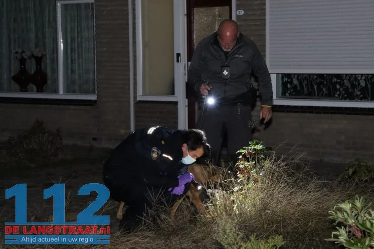Schoten gelost in straat in Waalwijk, kogelgaten in ruiten van woning 112 De Langstraat