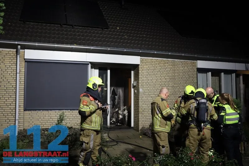 Bizarre brand in woning Waspik, mogelijk sprake van brandstichting 112 De Langstraat