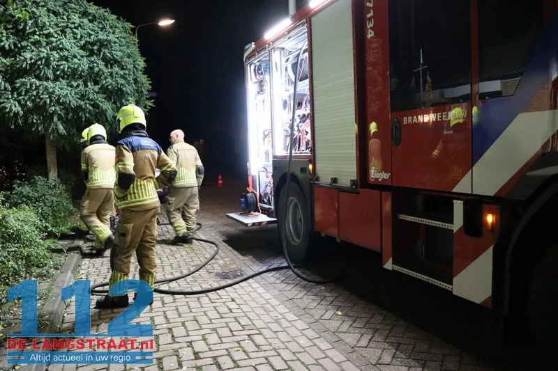 Bizarre brand in woning Waspik, mogelijk sprake van brandstichting 112 De Langstraat