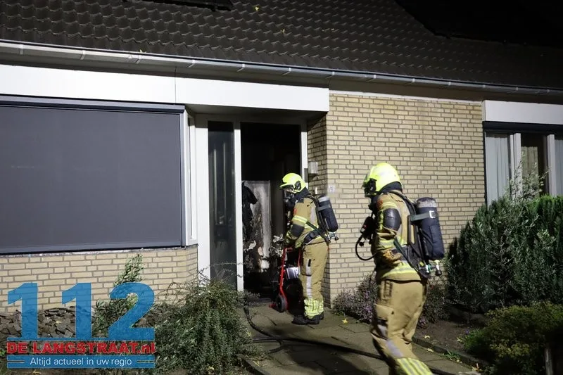 Bizarre brand in woning Waspik, mogelijk sprake van brandstichting 112 De Langstraat