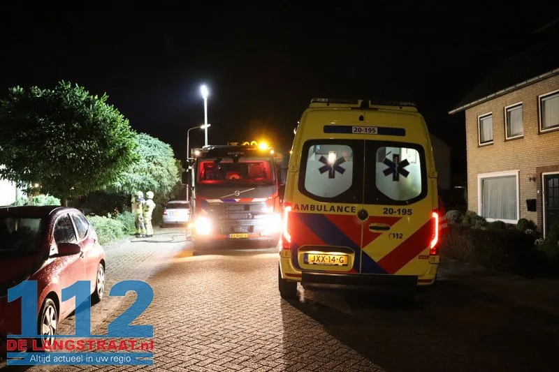 Bizarre brand in woning Waspik, mogelijk sprake van brandstichting 112 De Langstraat