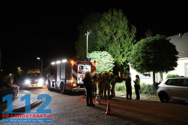 Bizarre brand in woning Waspik, mogelijk sprake van brandstichting 112 De Langstraat