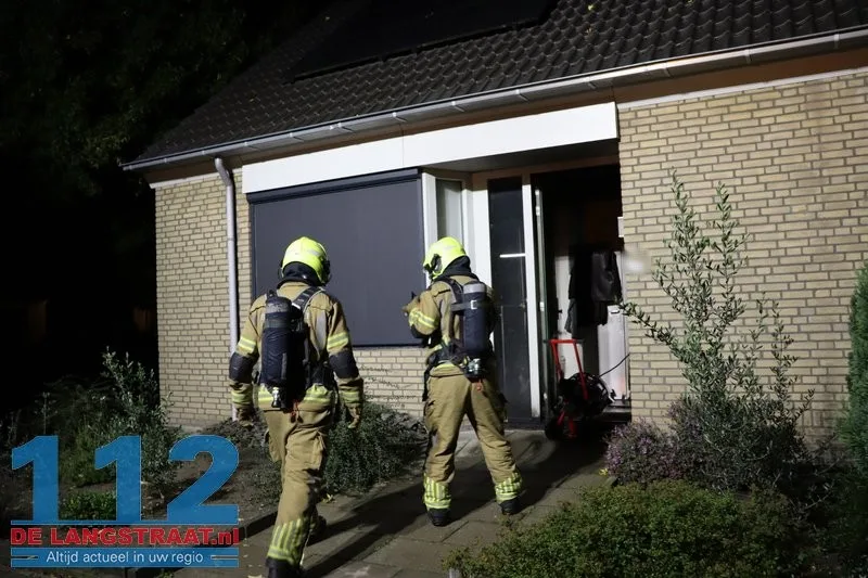 Bizarre brand in woning Waspik, mogelijk sprake van brandstichting 112 De Langstraat