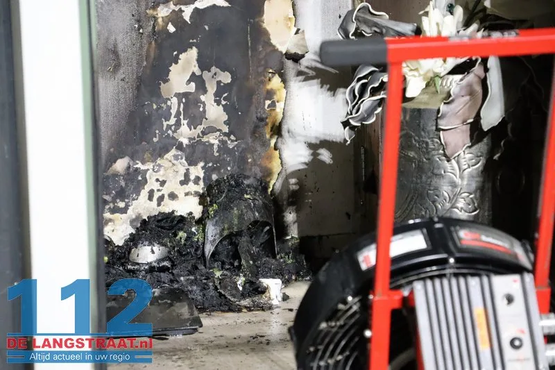 Bizarre brand in woning Waspik, mogelijk sprake van brandstichting 112 De Langstraat