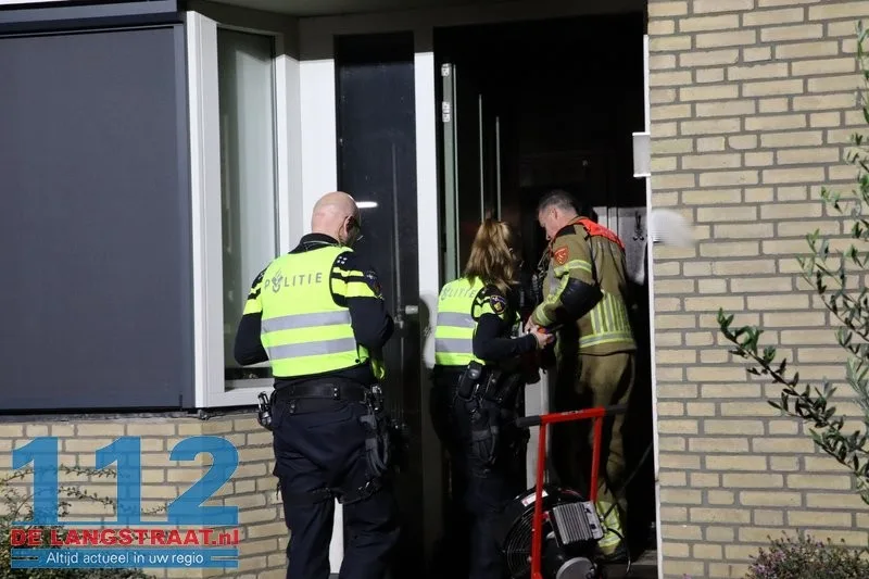 Bizarre brand in woning Waspik, mogelijk sprake van brandstichting 112 De Langstraat